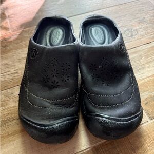 Keen Black Slip-On Clogs